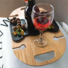Table plateau à vin polyvalente